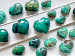 Chrysocolla Heart || Peru