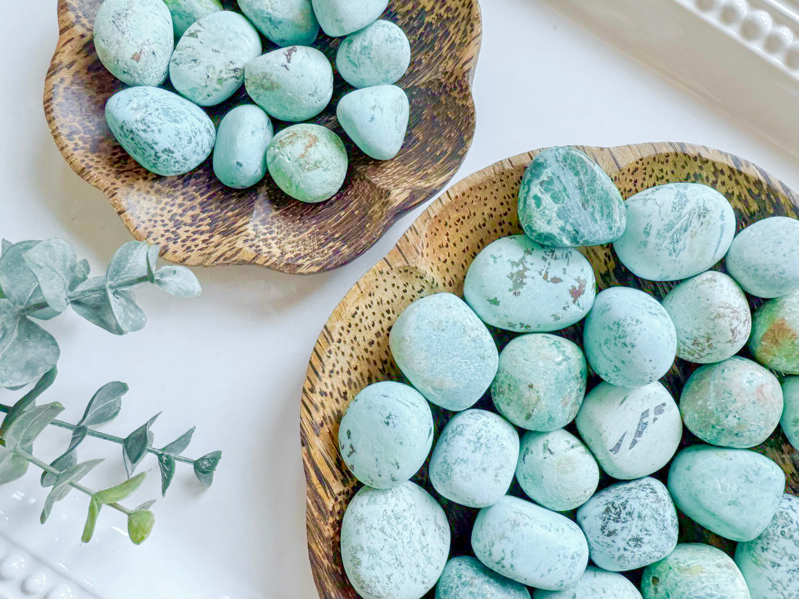 Chrysocolla (Light Toned) Tumbled Stone