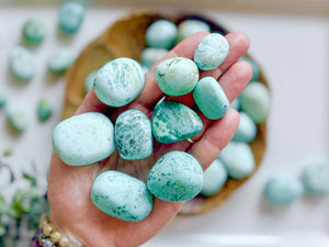Chrysocolla (Light Toned) Tumbled Stone