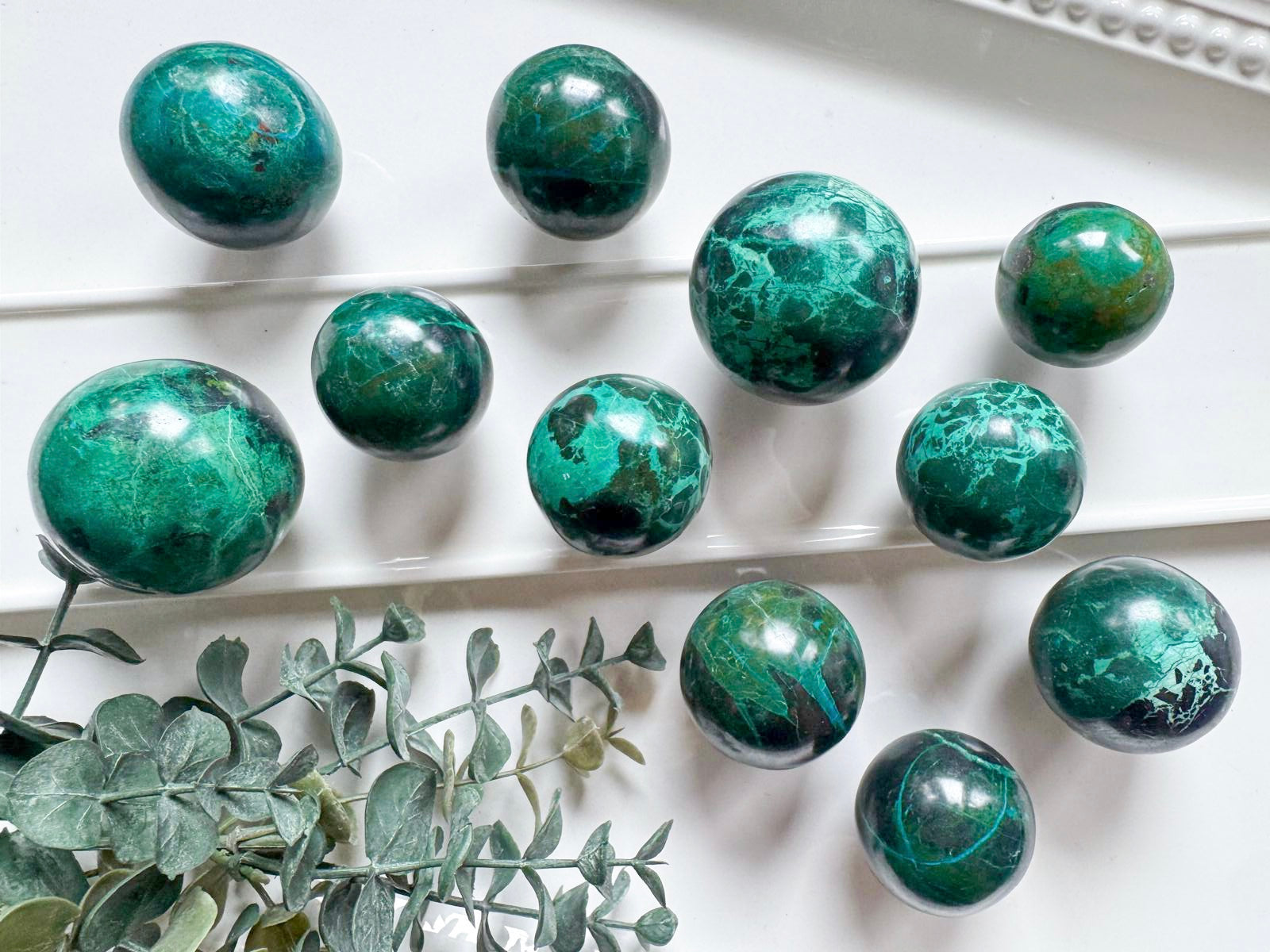 Chrysocolla Sphere || Peru