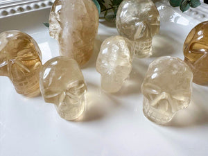 Citrine Skull || Brazil
