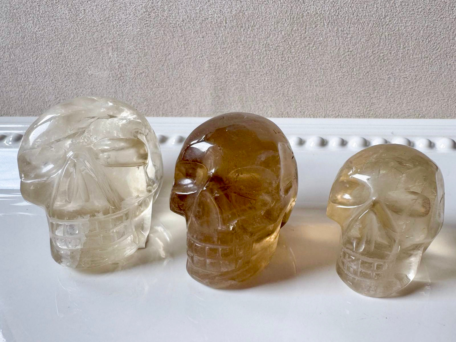 Citrine Skull || Brazil
