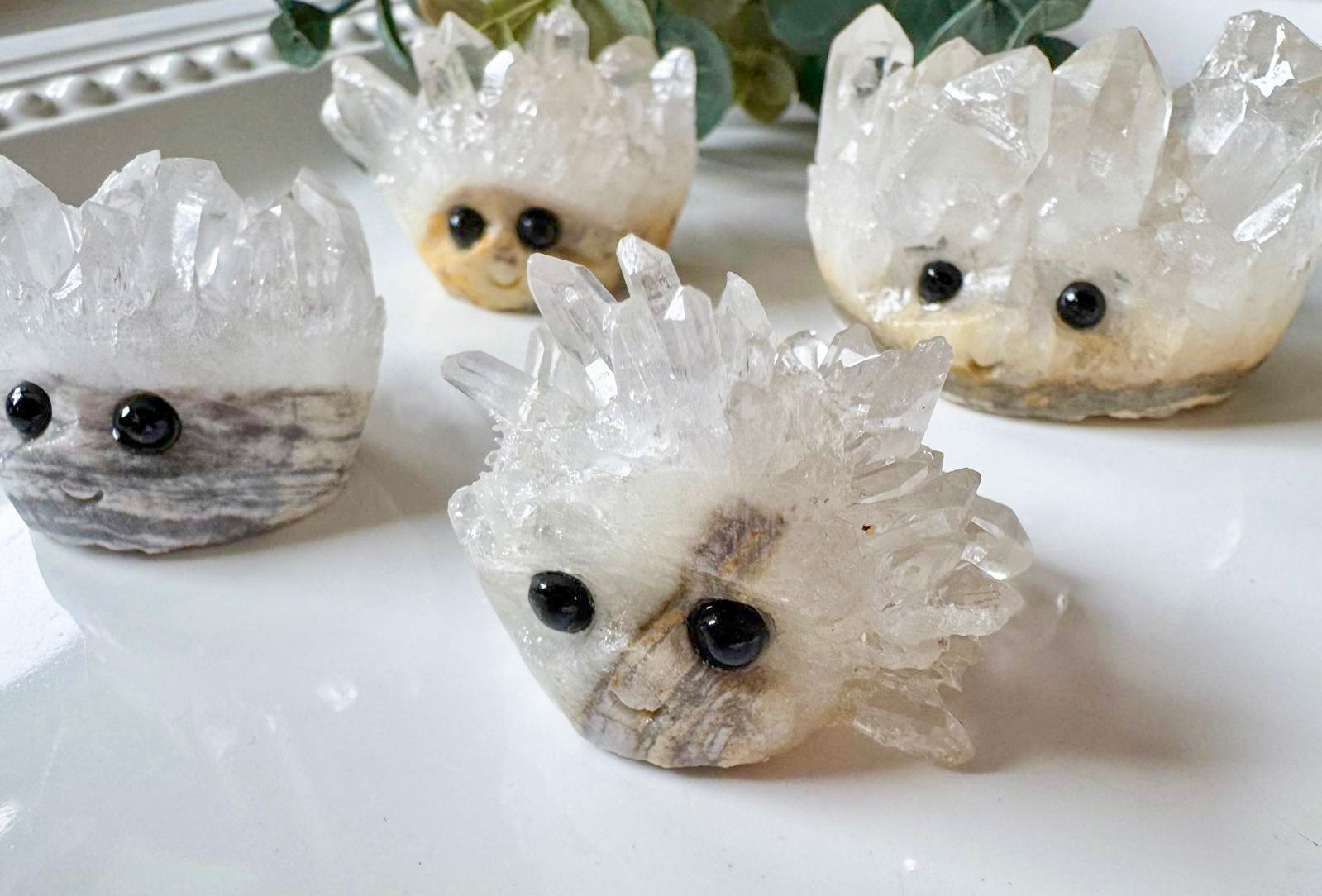 Clear Quartz Cluster Critters