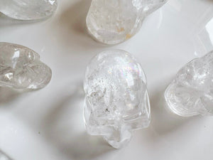 Clear Quartz Skull || Brazil