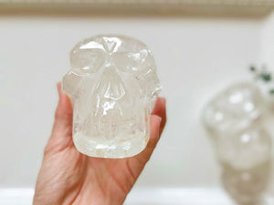 Clear Quartz Skull || Brazil
