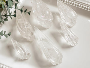 Clear Quartz Traveler Skull || Brazil