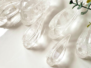 Clear Quartz Traveler Skull || Brazil