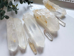 Colombian Blue Smoke Lemurian Quartz || Grade A