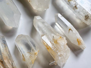 Colombian Blue Smoke Lemurian Quartz || Grade A