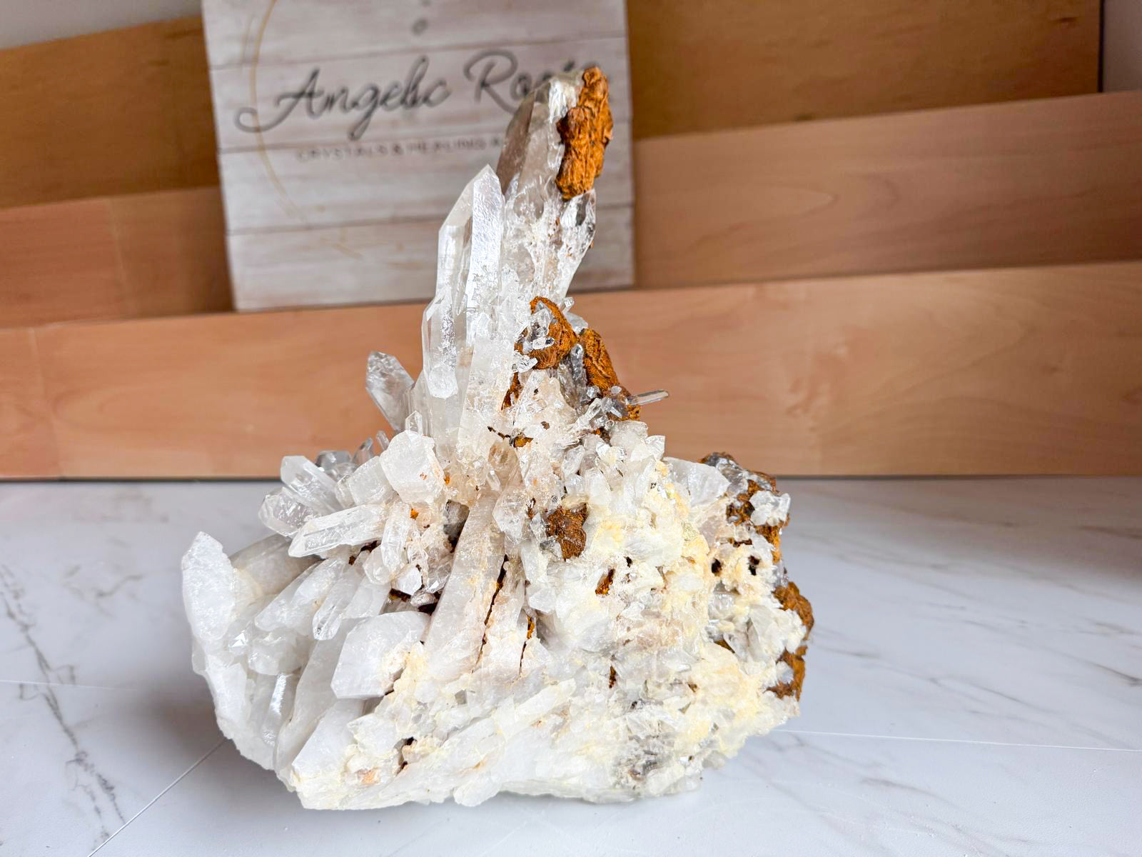 Colombian Lemurian Cluster || Showpiece