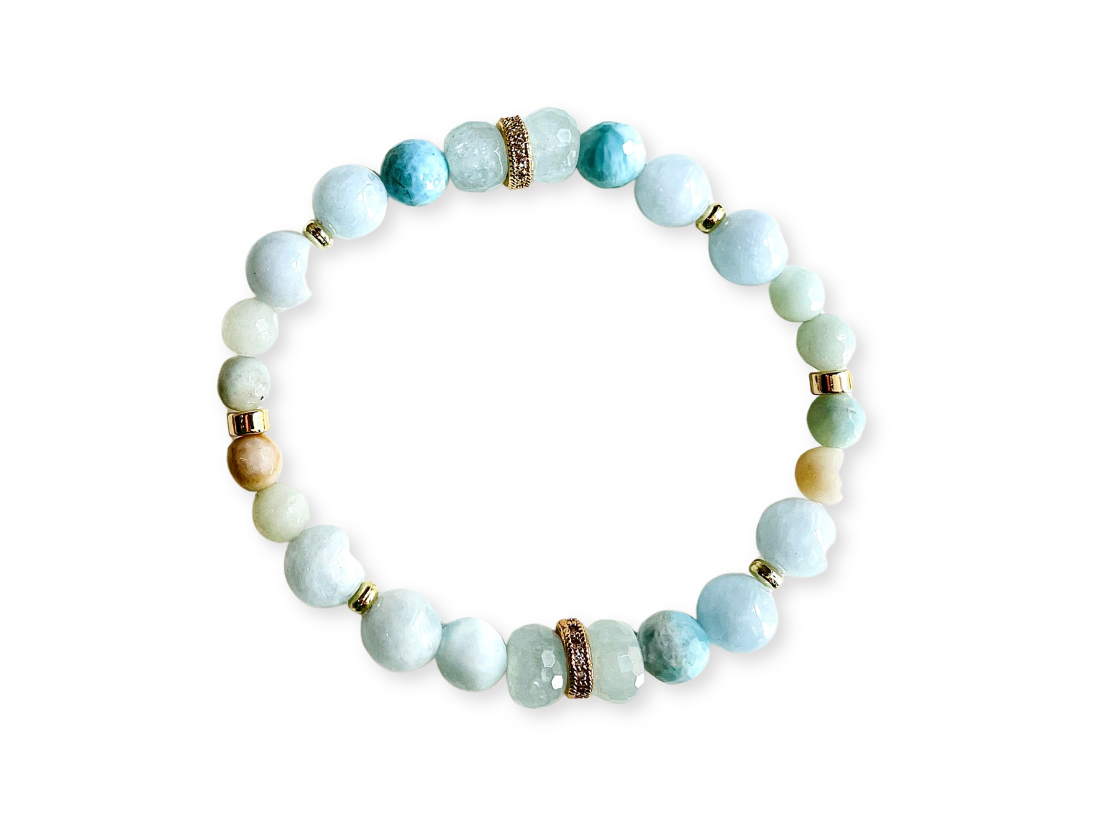 Connecting with Archangels || Archangel Michael || Apatite, Kyanite, Amethyst & Lepidolite Beaded Bracelet