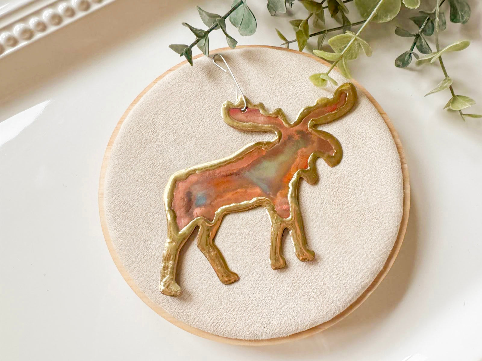 Copper Big Foot Yeti & Moose Magnet