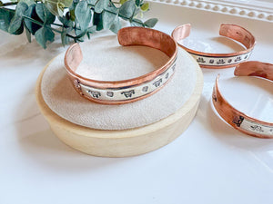 Copper Cuff Bracelet || Navajo Hand Crafted