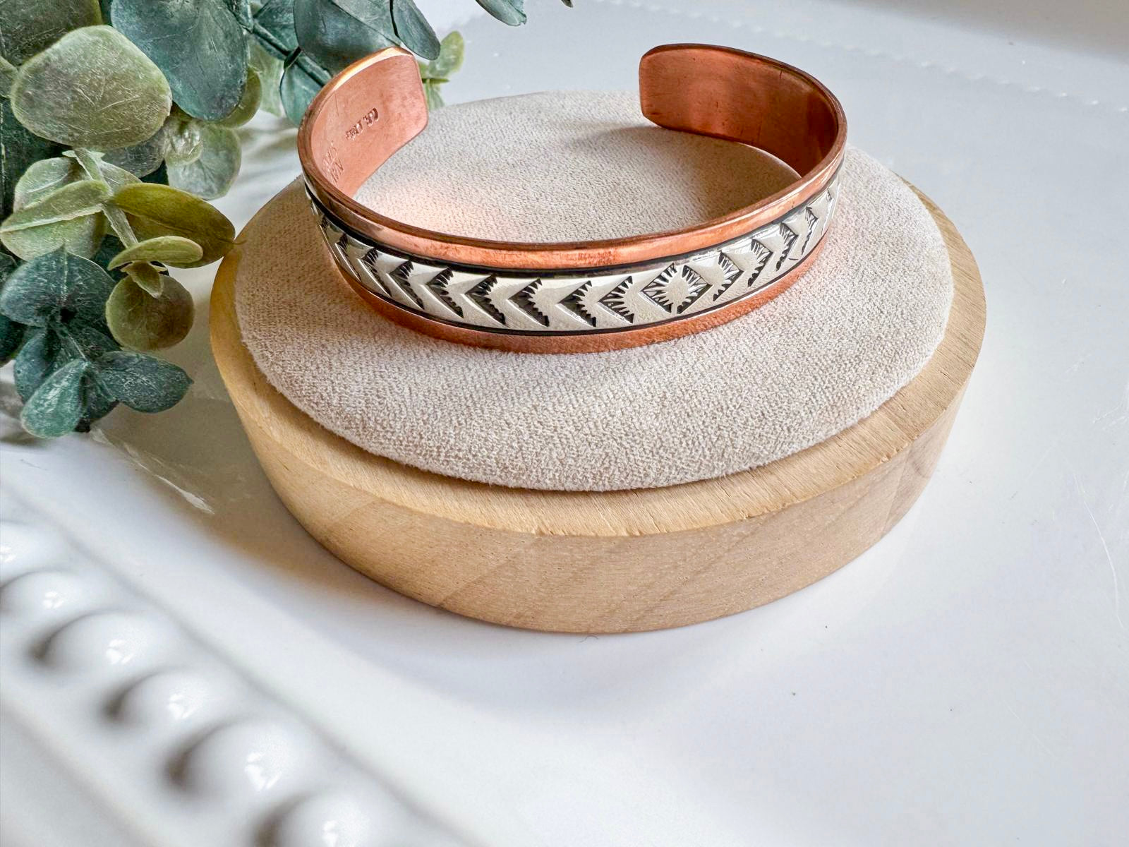 Copper Cuff Bracelet || Navajo Hand Crafted