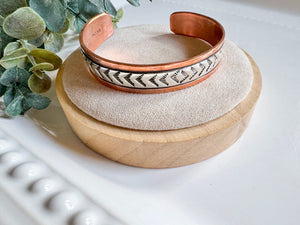 Copper Cuff Bracelet || Navajo Hand Crafted