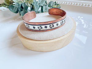 Copper Cuff Bracelet || Navajo Hand Crafted