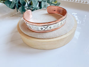 Copper Cuff Bracelet || Navajo Hand Crafted