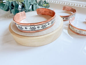Copper Cuff Bracelet || Navajo Hand Crafted