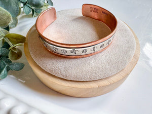 Copper Cuff Bracelet || Navajo Hand Crafted