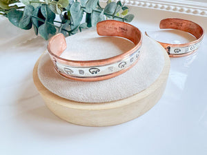 Copper Cuff Bracelet || Navajo Hand Crafted