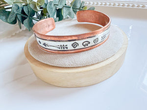 Copper Cuff Bracelet || Navajo Hand Crafted