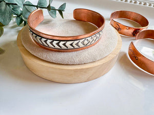 Copper Cuff Bracelet || Navajo Hand Crafted