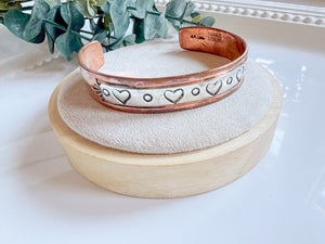 Copper Cuff Bracelet || Navajo Hand Crafted
