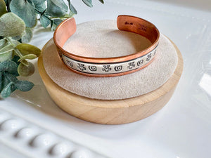 Copper Cuff Bracelet || Navajo Hand Crafted