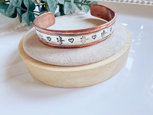 Copper Cuff Bracelet || Navajo Hand Crafted