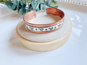Copper Cuff Bracelet || Navajo Hand Crafted