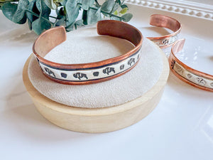 Copper Cuff Bracelet || Navajo Hand Crafted