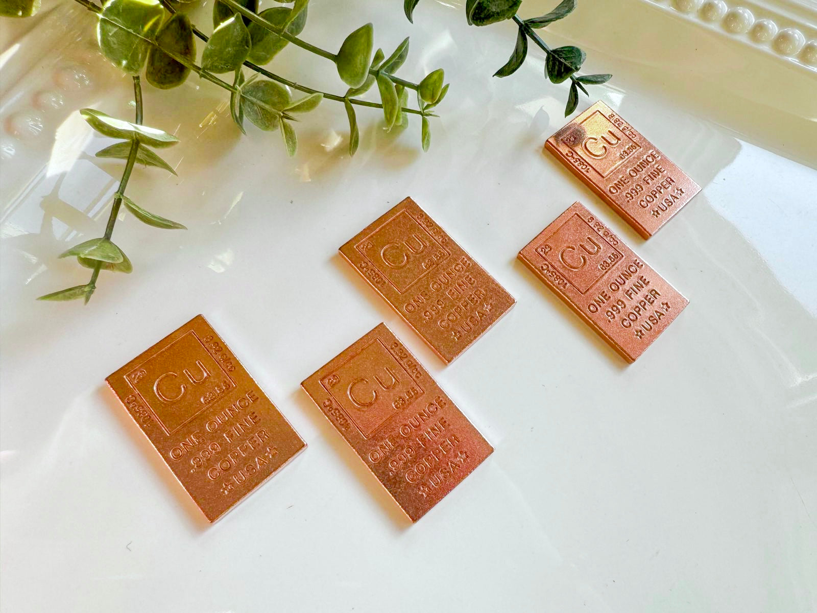 Copper One Ounce Bar