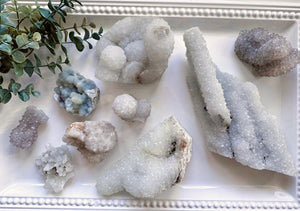 Coral Quartz Specimens