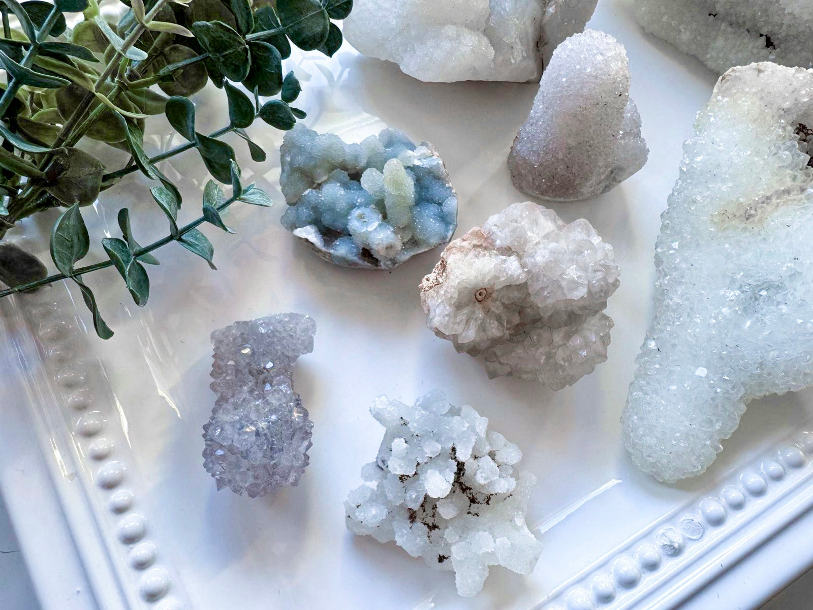 Coral Quartz Specimens
