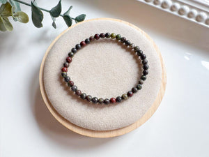Crystal Beaded Bracelet 4mm || Reiki Infused
