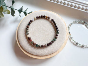 Crystal Beaded Bracelet 4mm || Reiki Infused