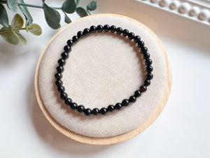 Crystal Beaded Bracelet 4mm || Reiki Infused