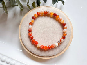 Crystal Beaded Bracelet 6mm || Reiki Infused