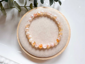 Crystal Beaded Bracelet 6mm || Reiki Infused