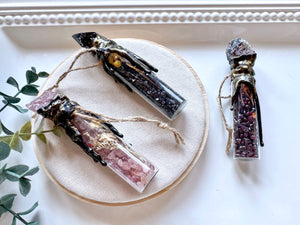 Crystal Chip Wish Bottles