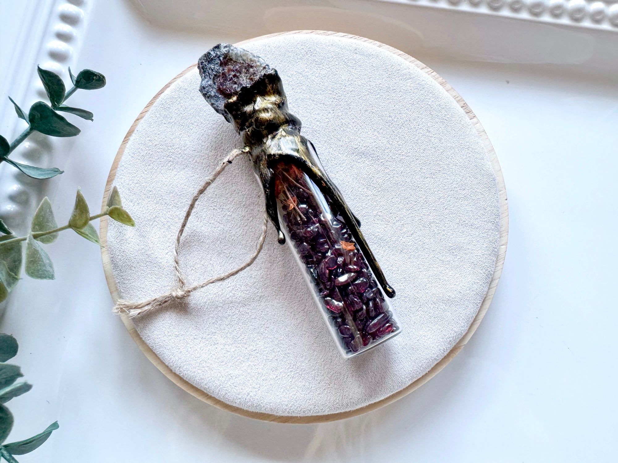 Crystal Chip Wish Bottles