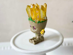 Crystal Crown Alien Mini Figure