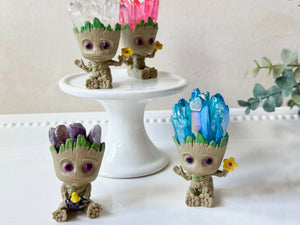 Crystal Crown Alien Mini Figure
