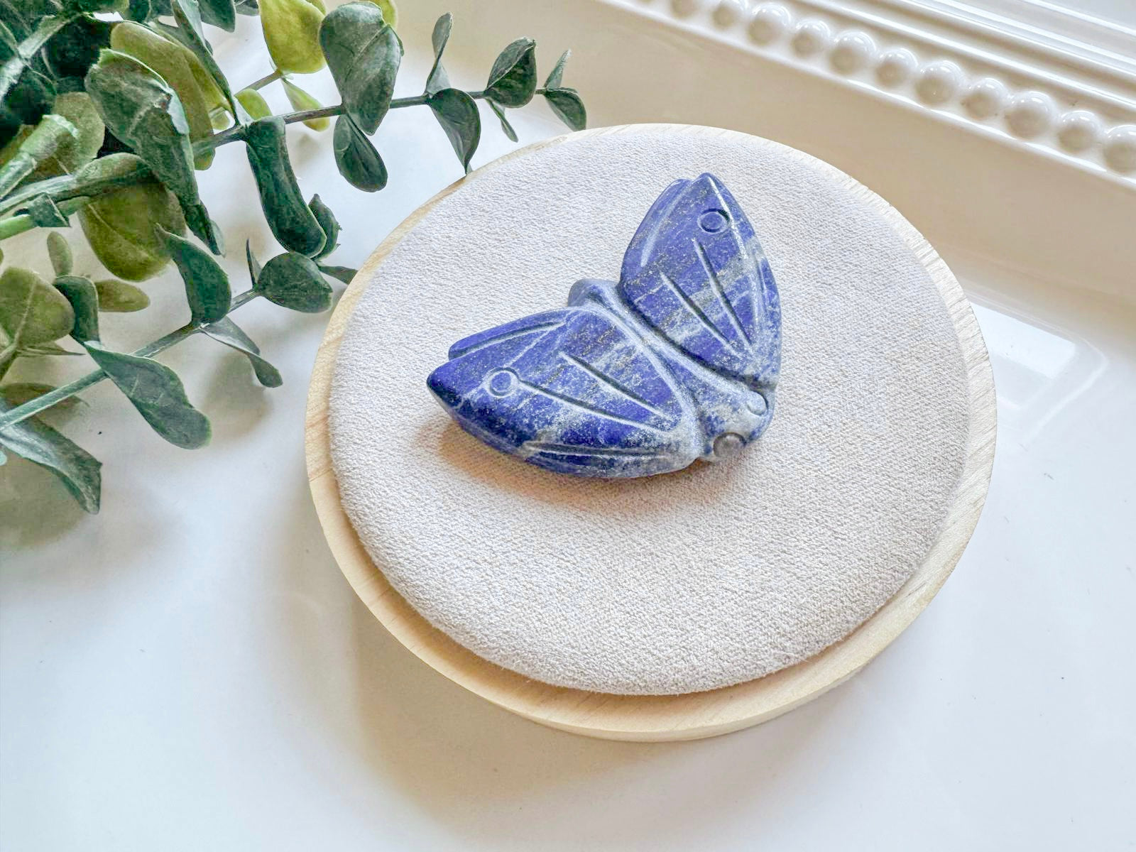 Crystal Moth Carving