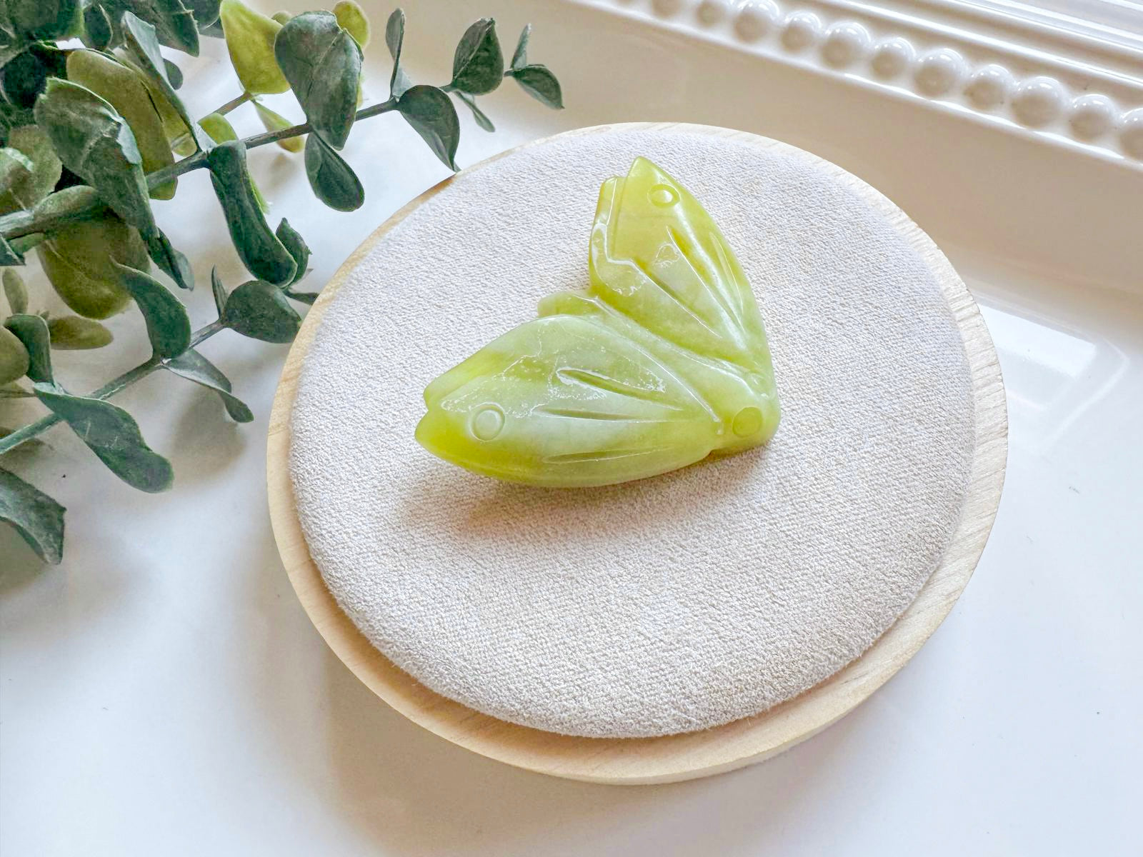 Crystal Moth Carving