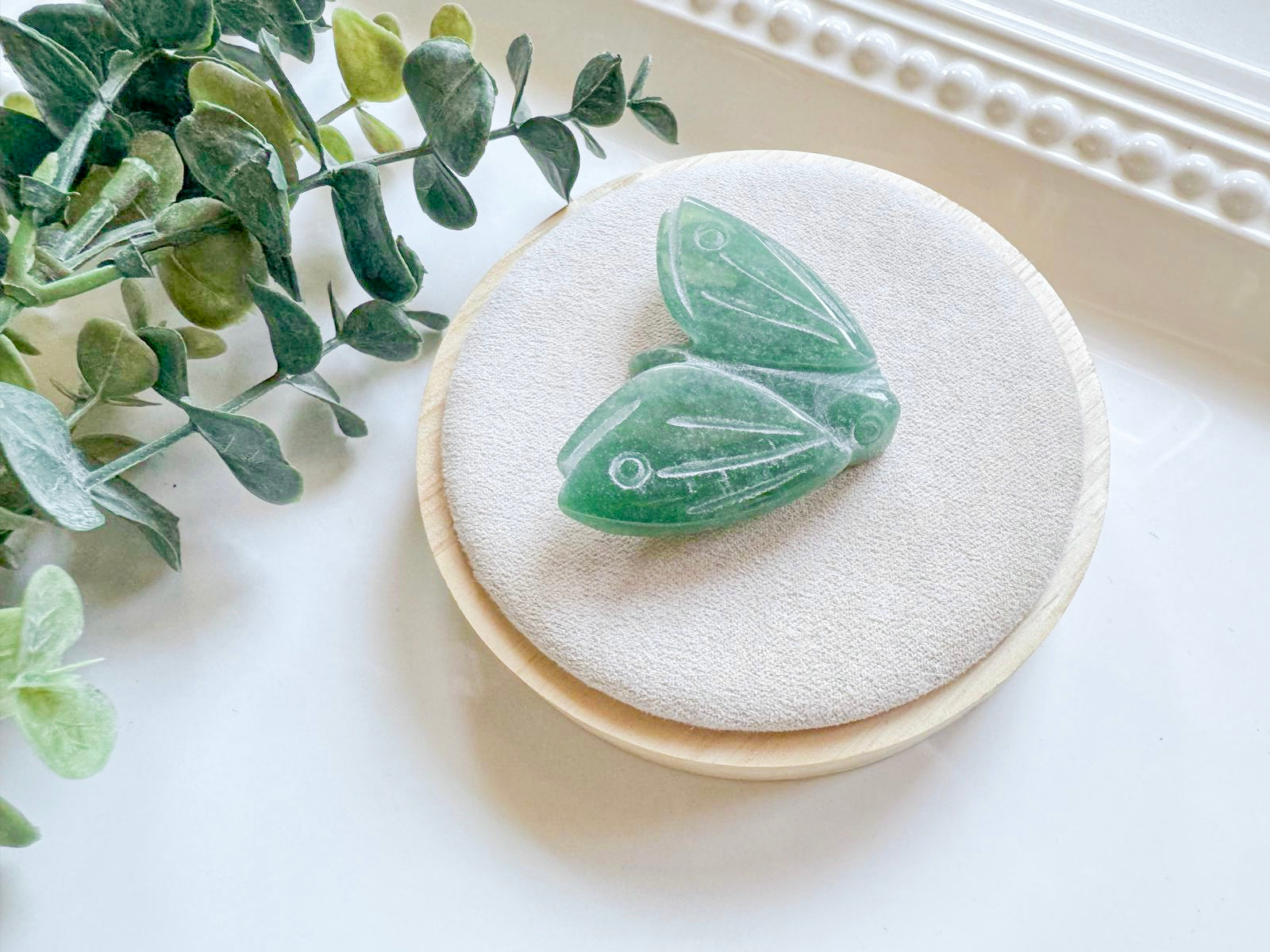 Crystal Moth Carving