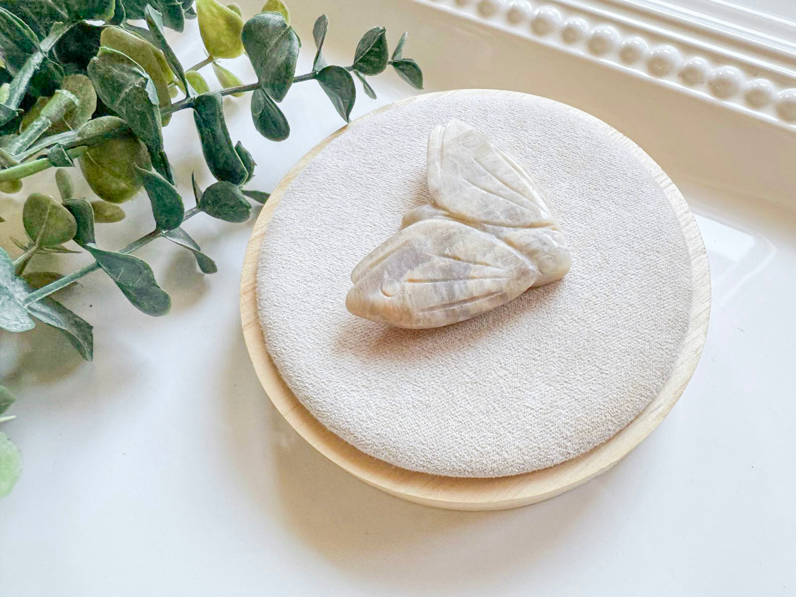 Crystal Moth Carving
