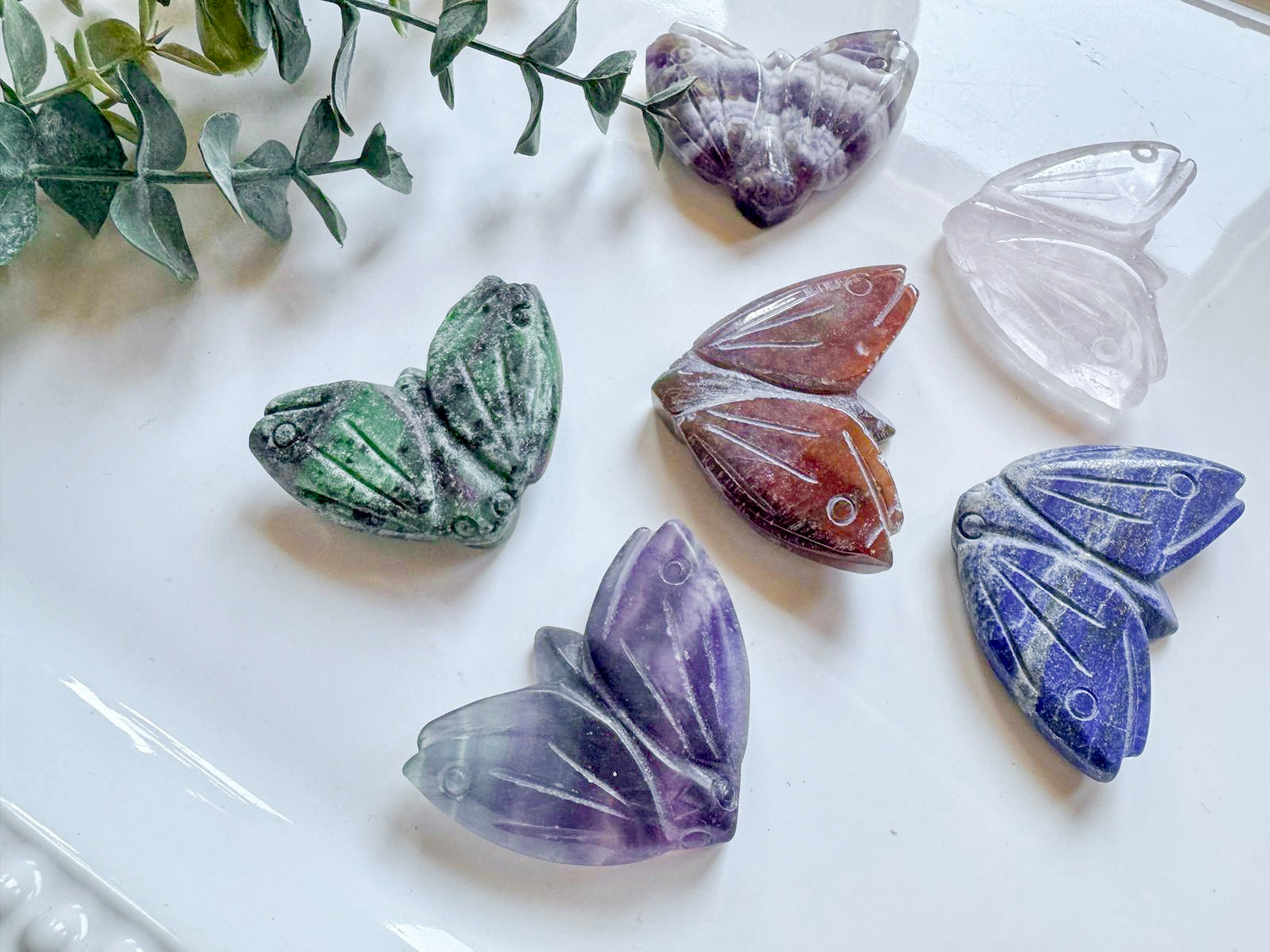 Crystal Moth Carving