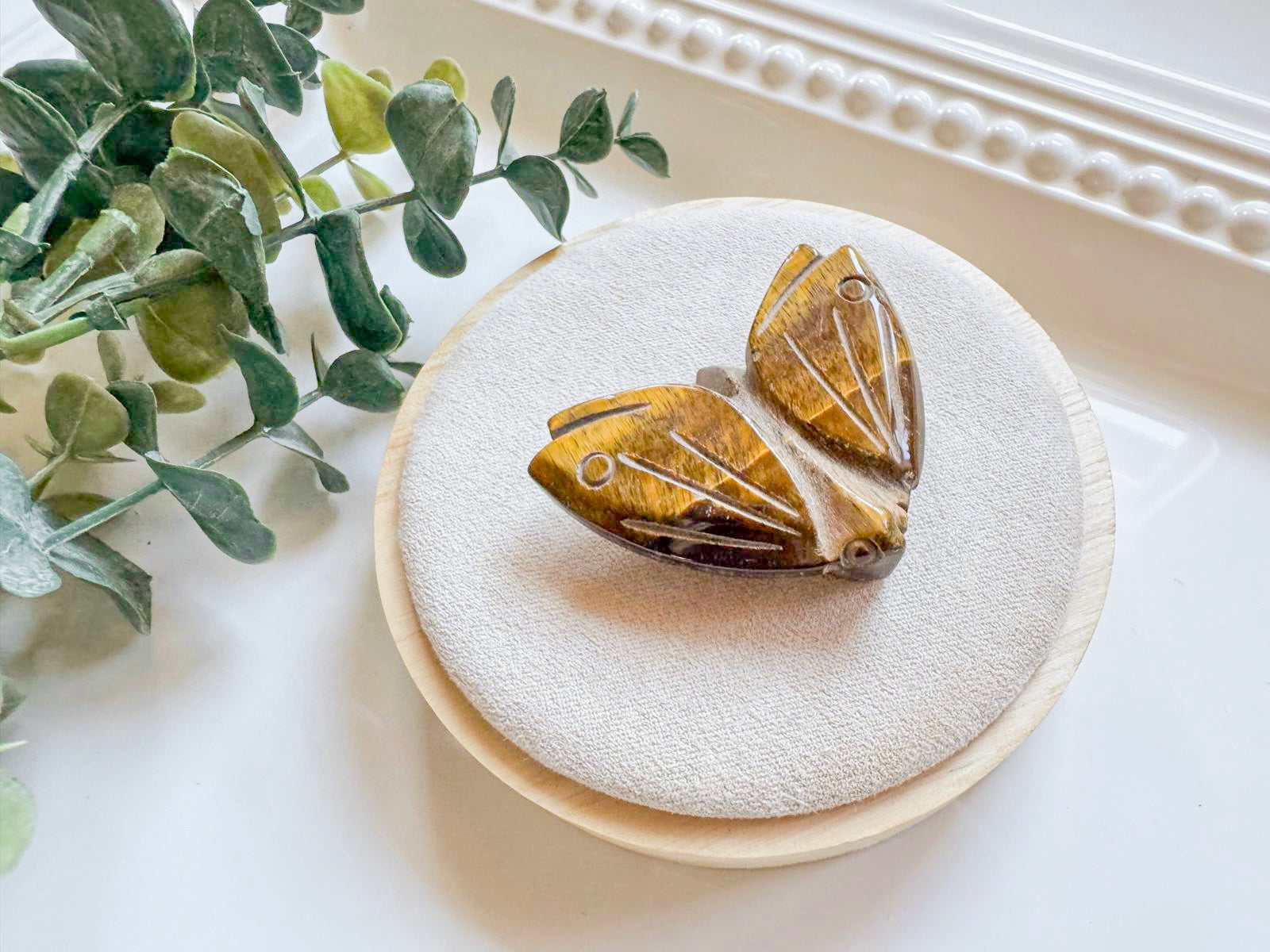 Crystal Moth Carving