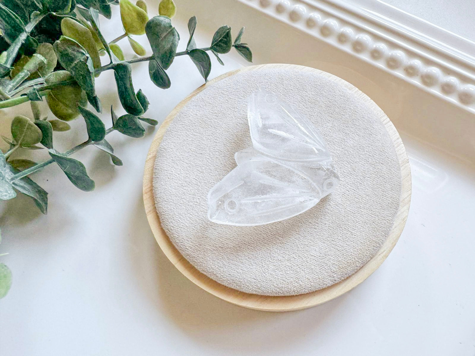 Crystal Moth Carving